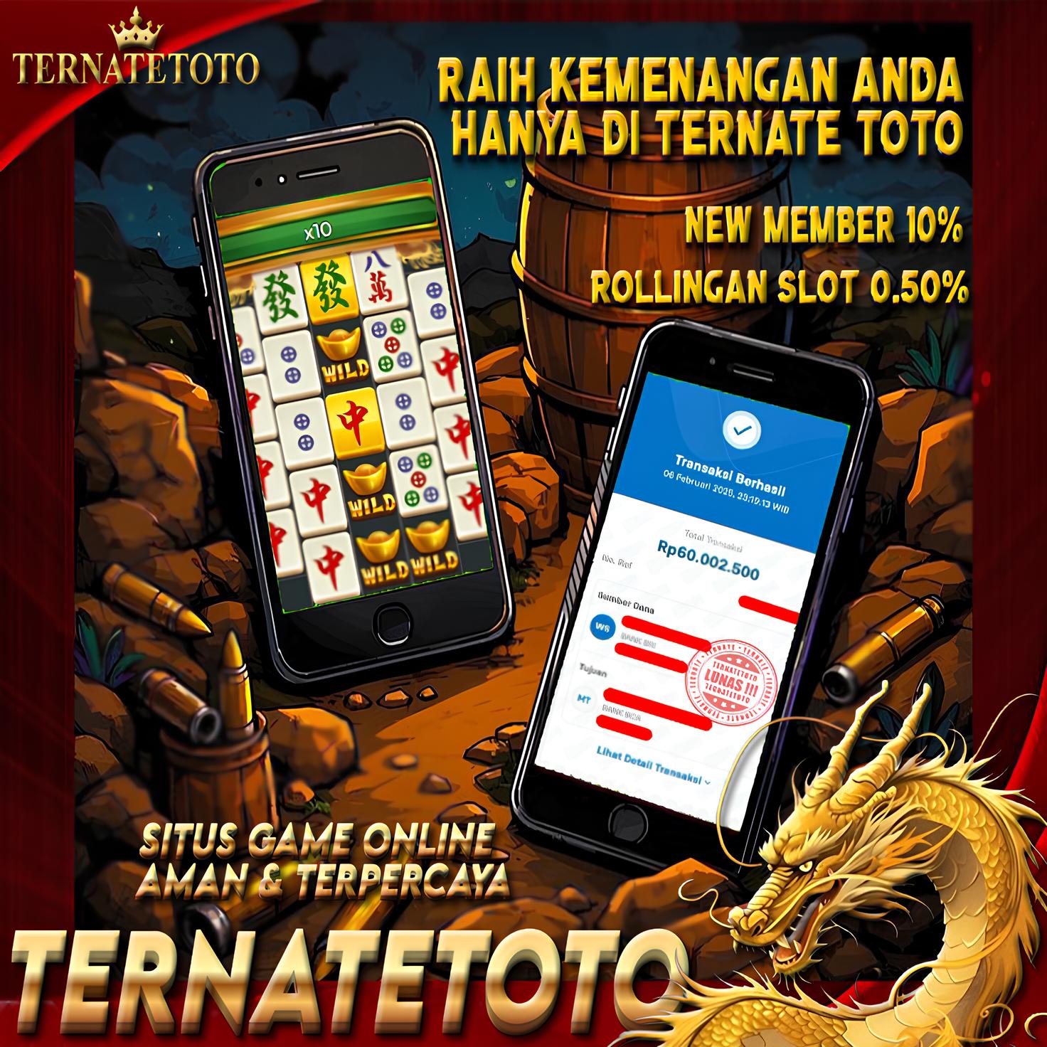 TERNATETOTO - JACKPOT SLOT MAHYONG WAYS 2 Rp. 60,000,000,-