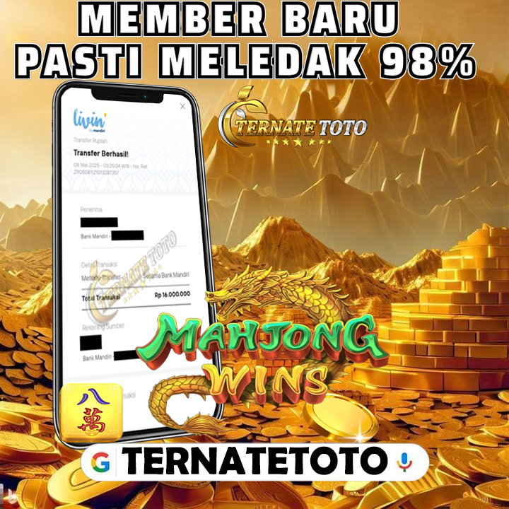 TERNATETOTO - MENANG MAHJONG WAYS Rp.16,000,000,-